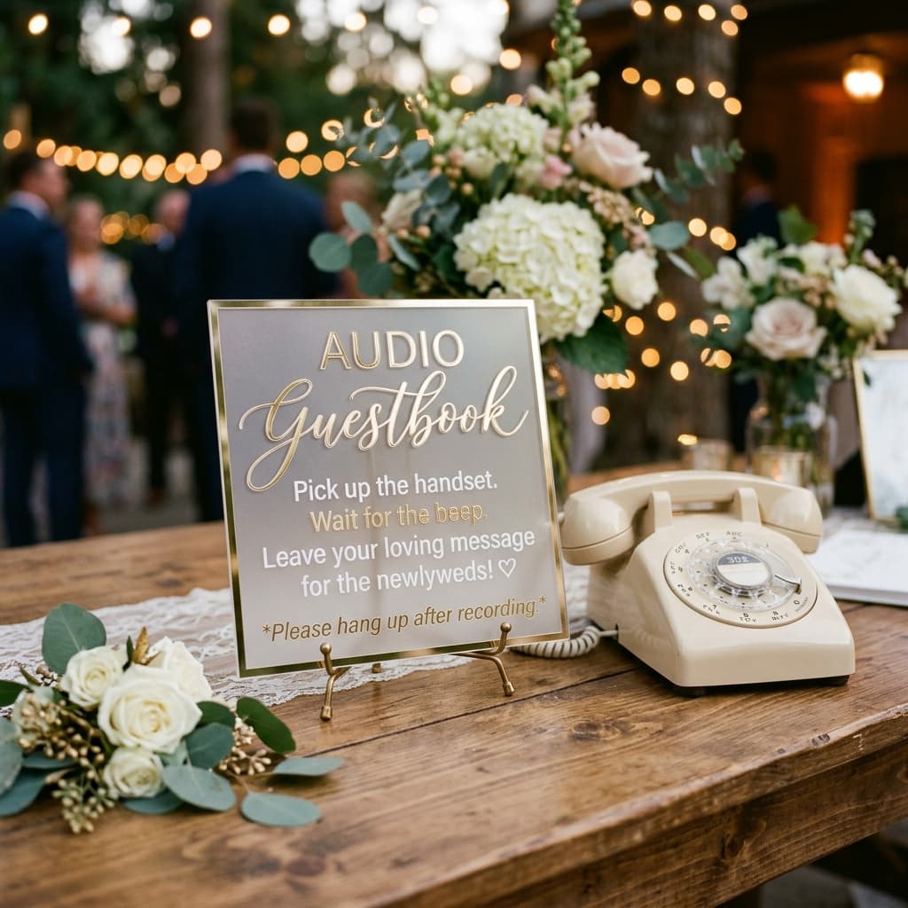 Audio Guestbook Sign