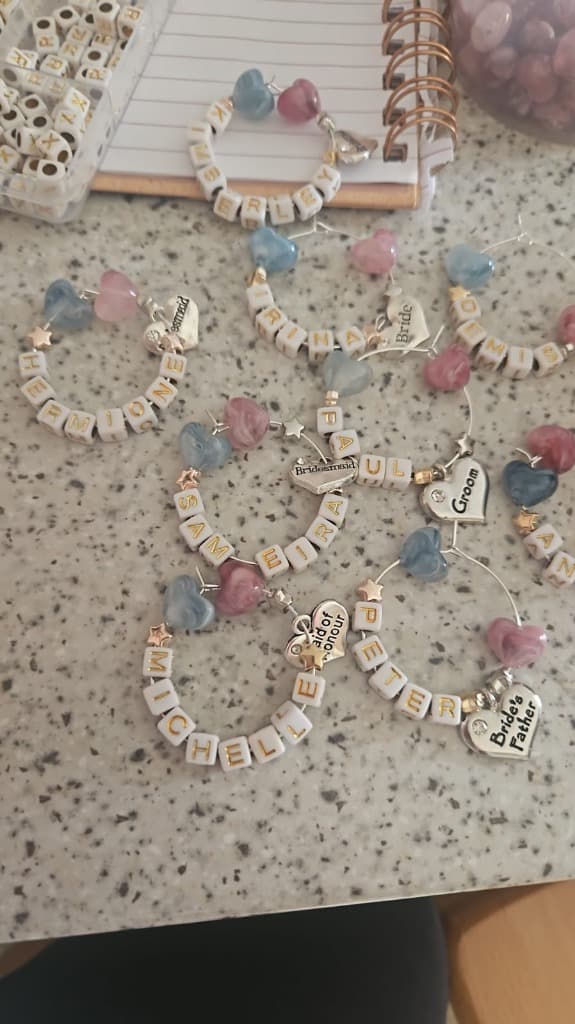 Wine Glass Charms